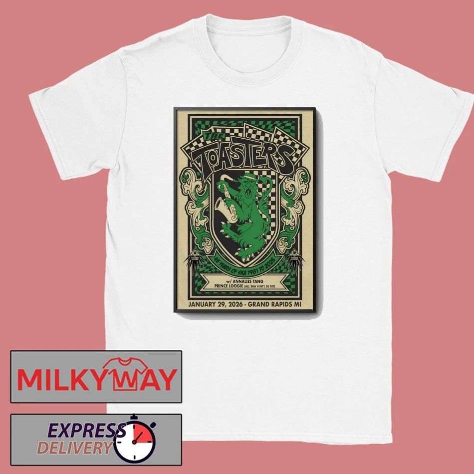 The Toasters The Pyramid Scheme Grand Rapids MI Jan 29 2026 Poster shirt
