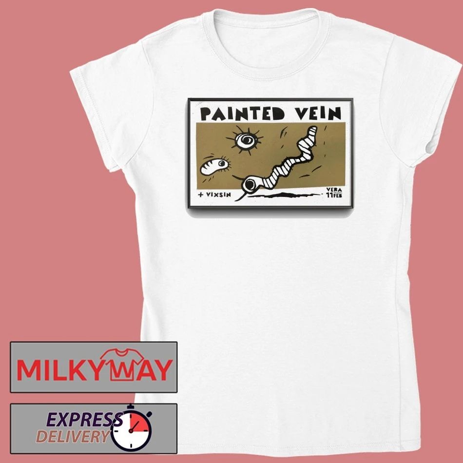 Painted Vein Groningen NL Feb 11 2026 Poster shirt