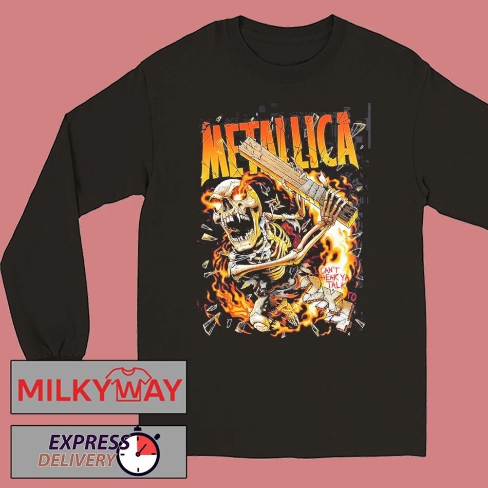 Metallica i can’t hear ya talk to 2×4 T-Shirt