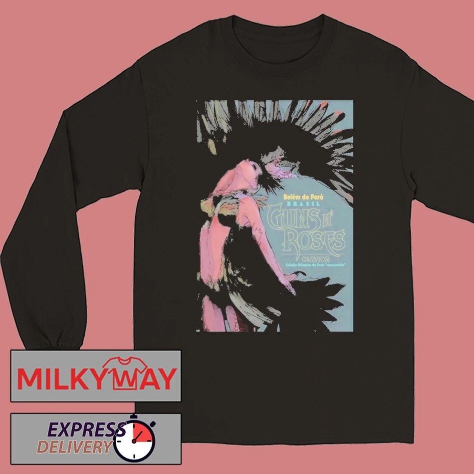 Guns N’ Roses Belem Do Para 2026 Brazil April 25th shirt