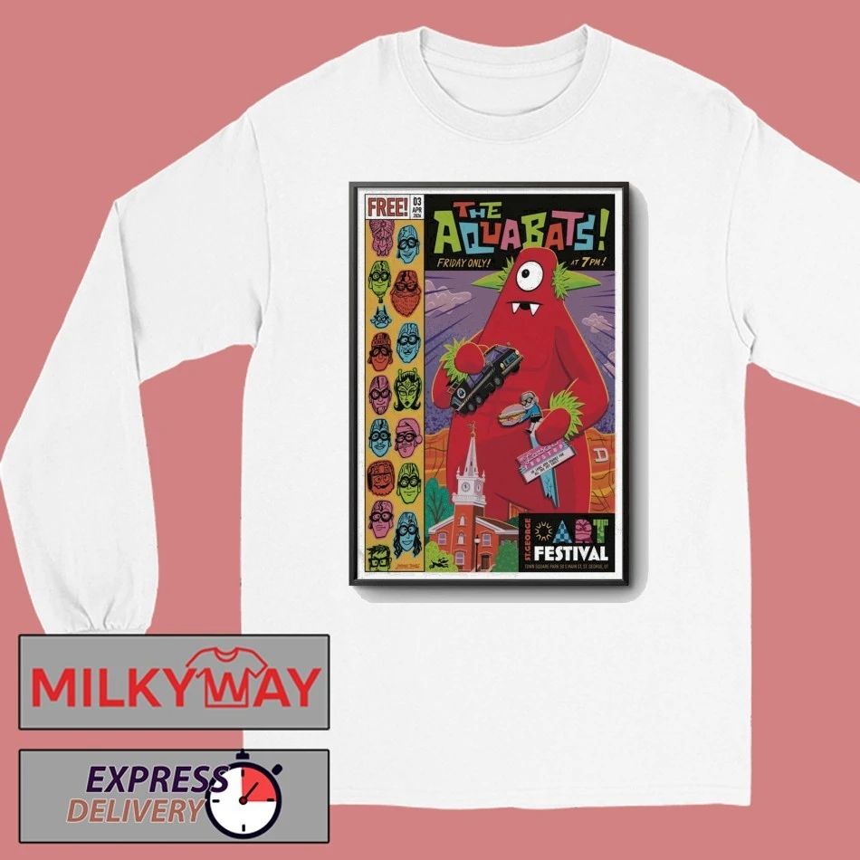 The Aquabats April 3 2026 St. George, UT Poster shirt