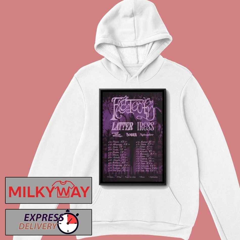 Faetooth US And Canada 2026 Tour Poster shirt