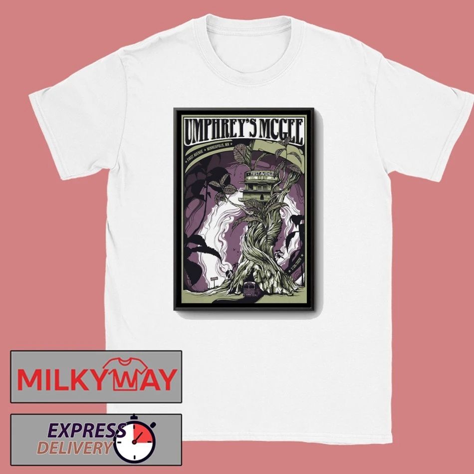 Umphrey’s McGee First Avenue In Minneapolis MN Jan 24 2026 Poster shirt
