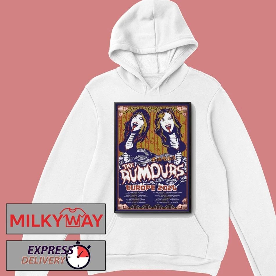 The Rumours Tour 2026 Europe Poster shirt