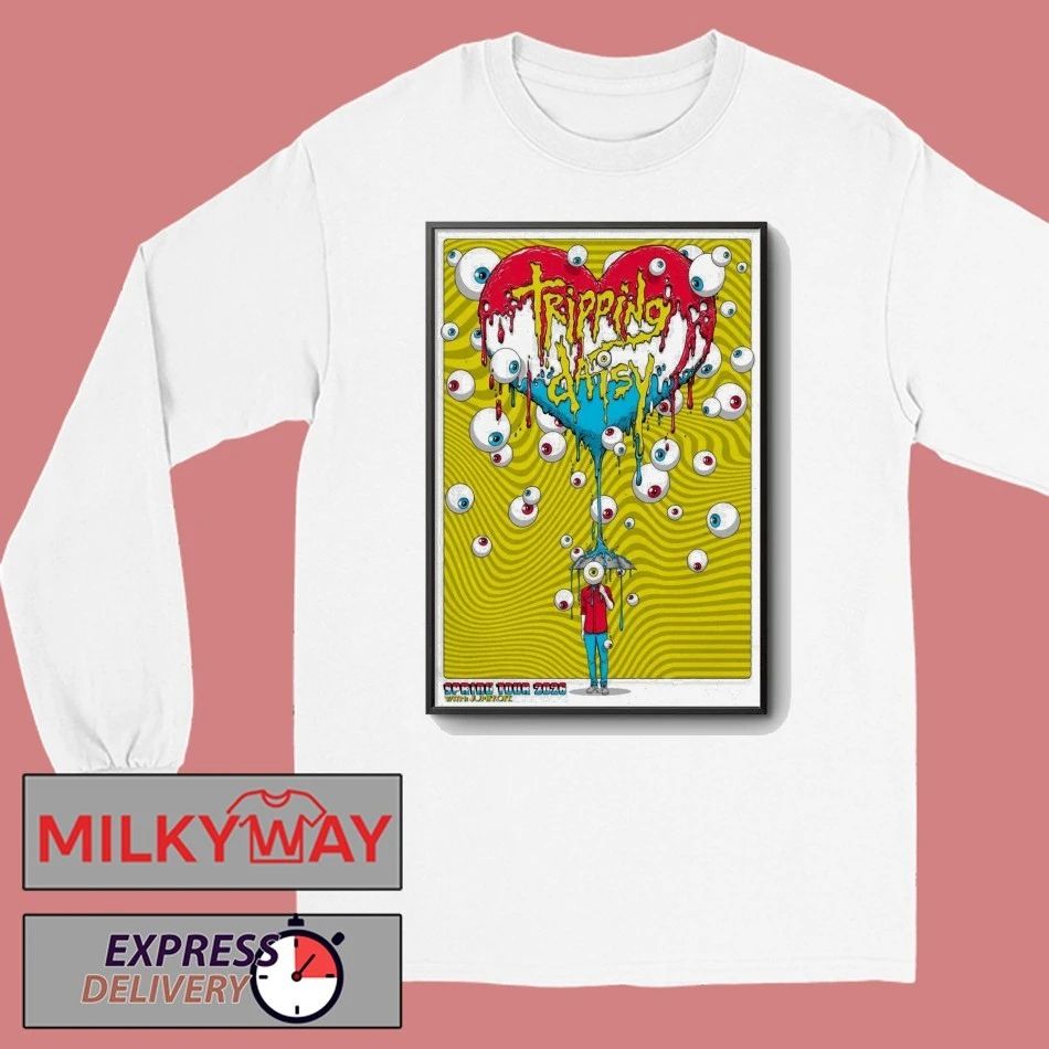 Tripping Daisy Spring Tour 26 Poster shirt