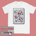 The Offspring Hamburg Germany Oct 28 2025 Poster shirt