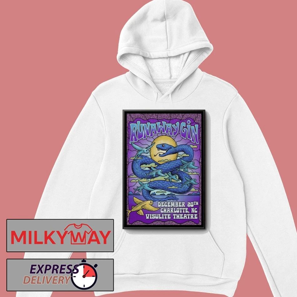 Runaway Gin Event Charlotte On Dec 20 2025 Poster shirt