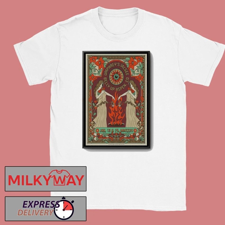 Jan 13,14 2026 Umphrey’s McGee Aspen, CO Poster shirt