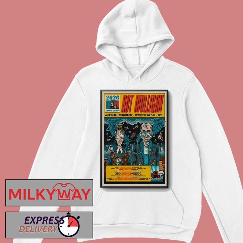 Mulligan Alternative Rock Tour 2026 Poster shirt