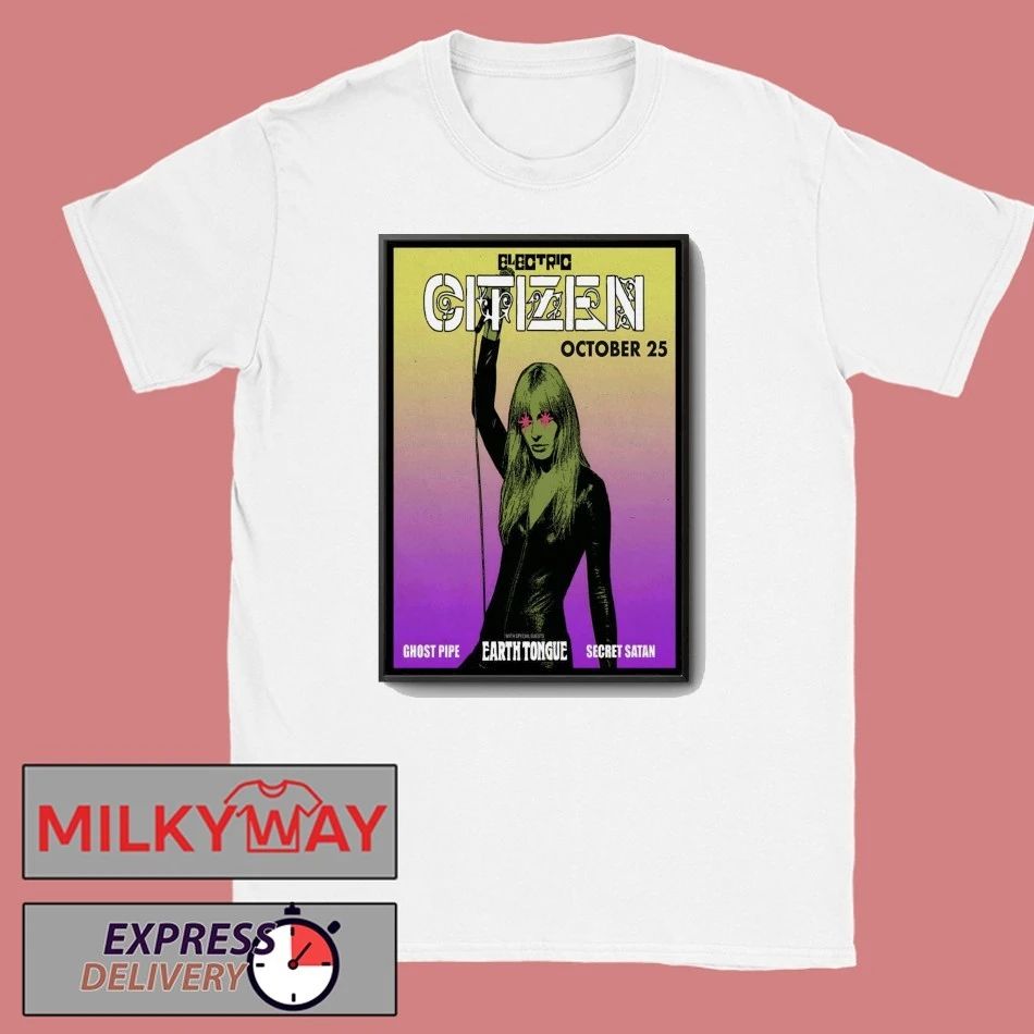 Electric Citizen 10 25 2025 Grand Rapids MI Poster shirt