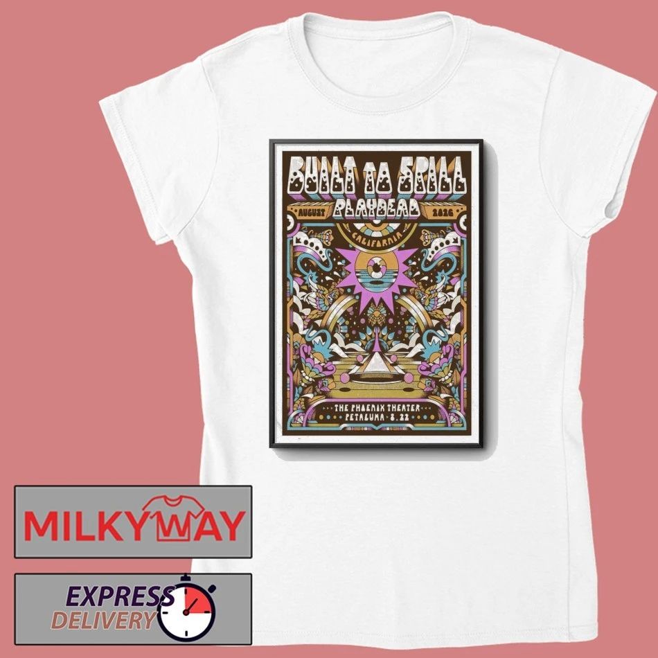 Built to Spill at The Phoenix Theater 22 Aug 2026 Tour Poster shirt