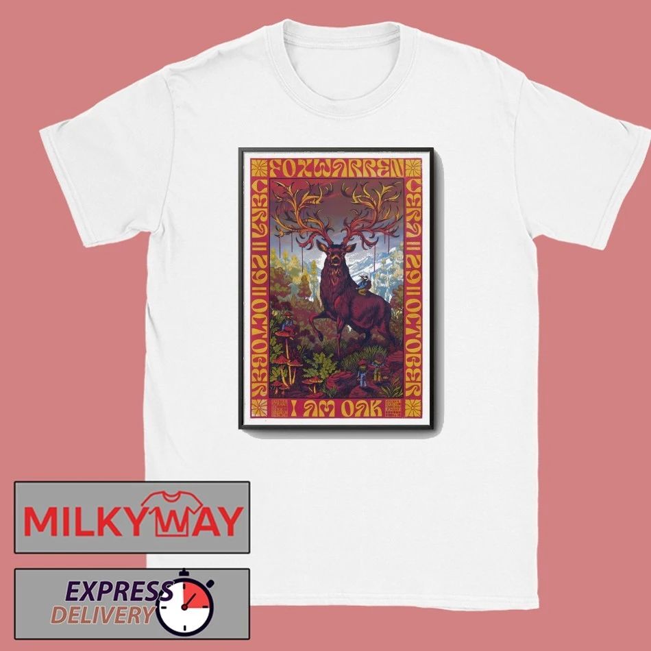 Foxwarren Concert Vera Groningen Show Oct 29 2025 Poster shirt