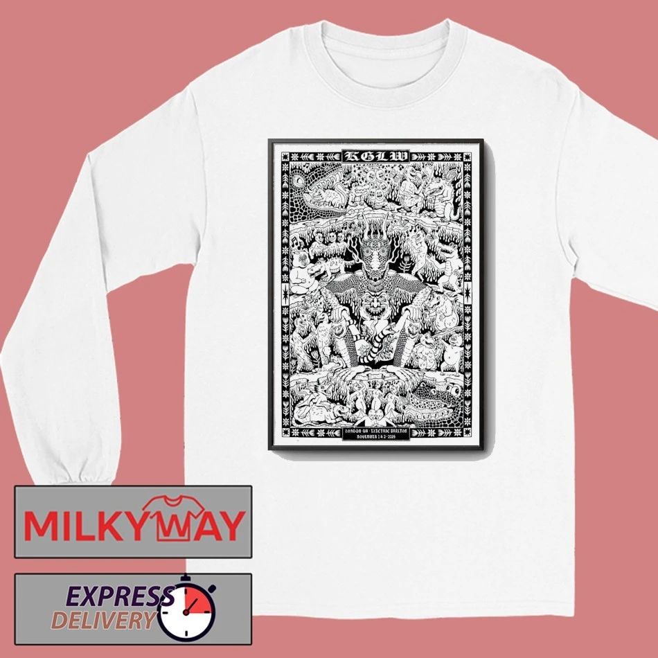 King Gizzard And The Lizard Wizard In London UK On Nov 1 2025 Poster shirt