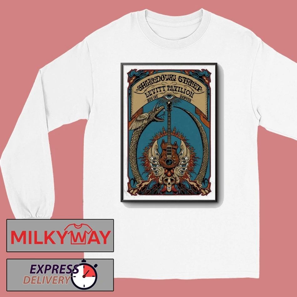 Shakedown Street August 1 2026 In Denver CO Poster shirt