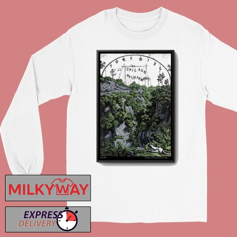 Tortoise Chicago Tour On Nov 11 2025 Poster shirt