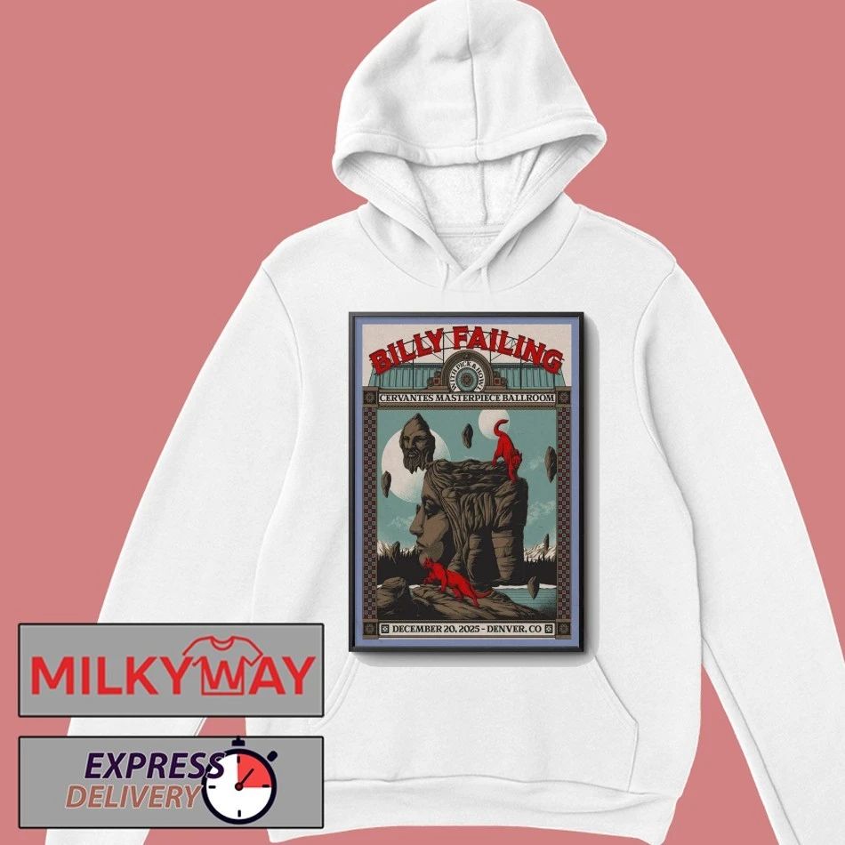 Dec 20, 2025 Billy Failing Poster Denver shirt