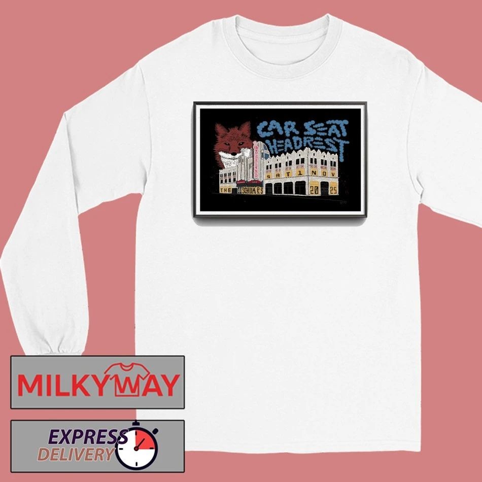 Car Seat Headrest November 1, 2025 Fox Theater, Oakland, CA Poster shirt