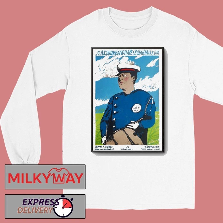 Zea And Drumband Hallelujah Makkum Dec 7 2025 Vera Groningen NL Poster shirt