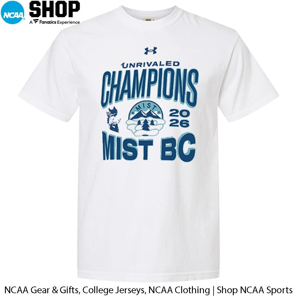 Unrivaled Basketball 2026 Mist Bc Champions T-Shirt