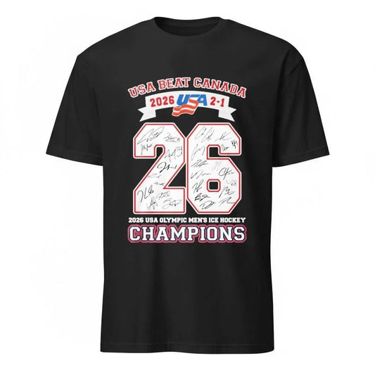 USA Beat Canada 2026 2-1 Champions Shirt