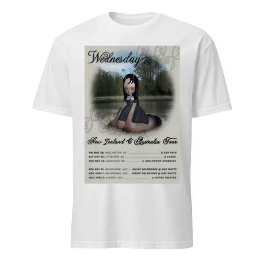 Wednesday New Zealand &amp; Australia 2026 Poster Shirt