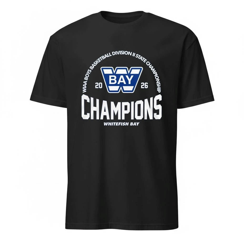 Whitefish Bay WIAA Boys Basketball Division II State Champions 2026 Shirt