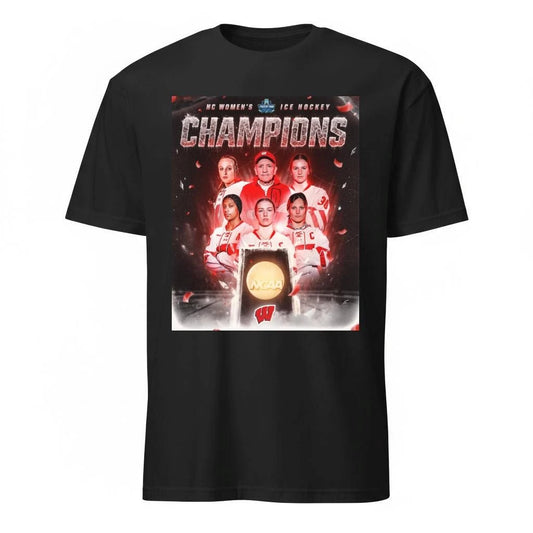 Wisconsin Badgers Women’s Ice Hockey National Champions 2026 NCAA Frozen Four Shirt