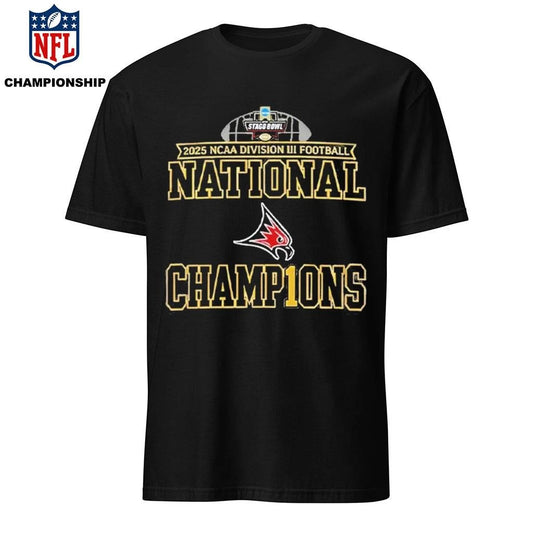 Wisconsin-River Falls Falcons NCAA Division III National Champions 2025 Shirt