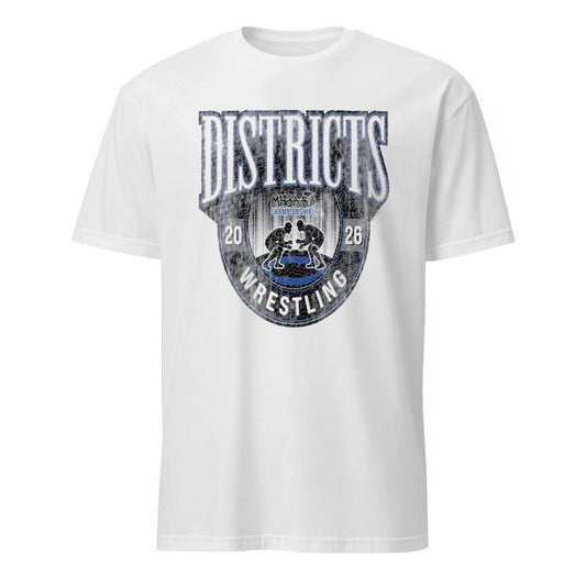 Wrestling Districts Championships 2026 Logo Shirt