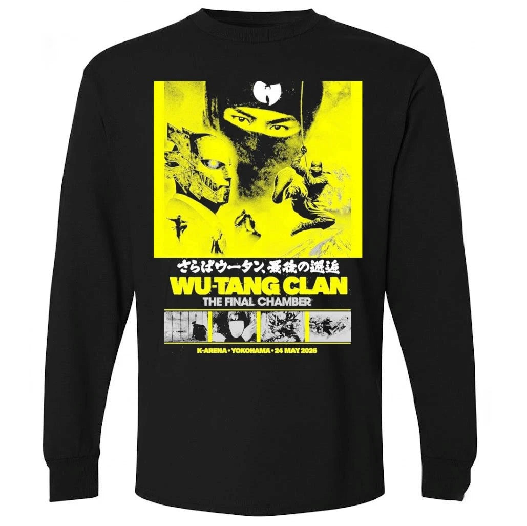 Wu Tang Clan The Final Chamber Returns Japan On K Arena Yokohama On May 24 2026 Shirt