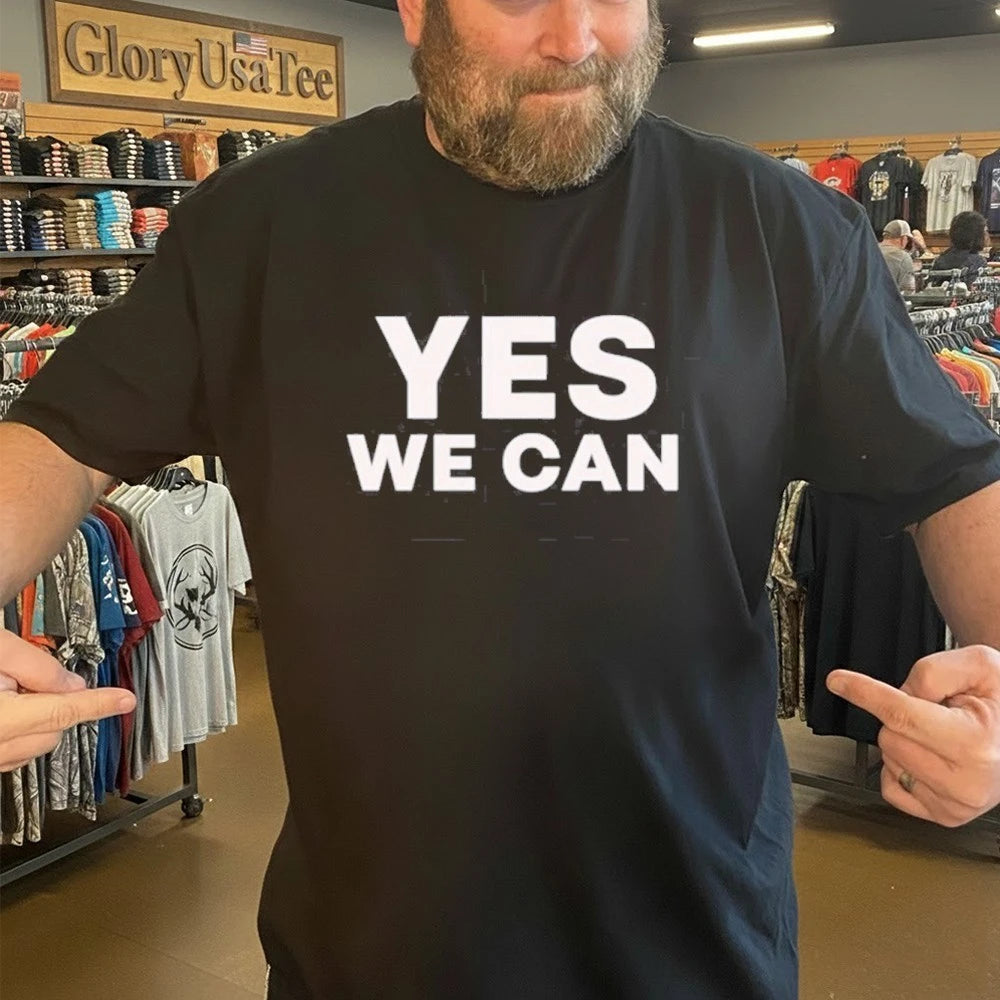 yes we can Bro shirt